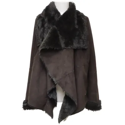 Shearling jas (Bruin) van Oasis Polyester