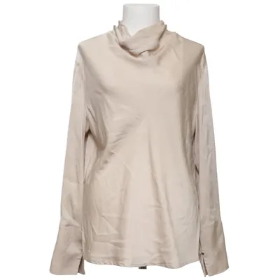Blouse (Beige) from Ahlvar Gallery Elastane, Silk