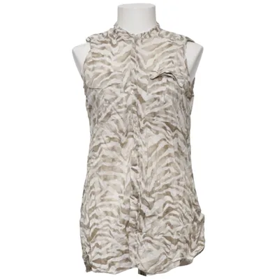 Top (Beige, White) from Hunkydory Cotton