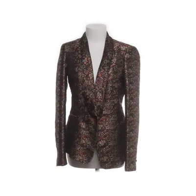 Kavaj (Brun, Flerfärgad) från Zara Basic Acetat, Polyester