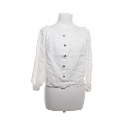 Blus (Vit) från H&M Linne, Viskos