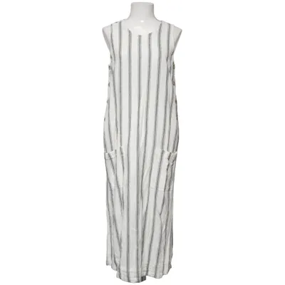 Kleid (Weiß, Schwarz) von M&S Collection Baumwolle