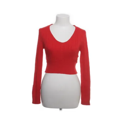 Crop top (Röd) från FB Sister Knitwear Viskos, Polyester, Polyamid