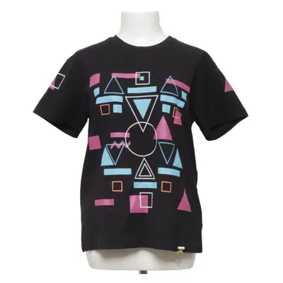 T-shirt (Sort, Flerfarvet) fra Dance Bomuld, Silke