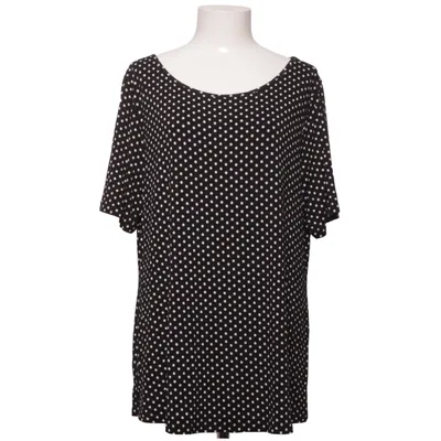 Top (Black, White) from Sara Lindholm Elastane, Viscose