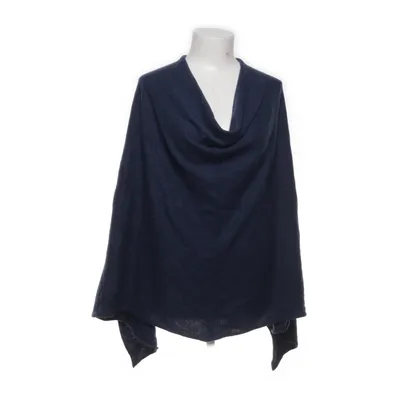 Poncho (Blue) from H Collection Cashmere