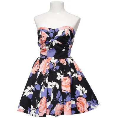 Robe (Noir, Multicolore) de Miso Coton, Élasthane, Polyester