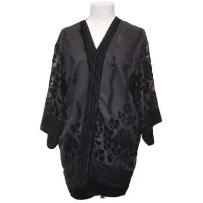 Cardigan (Grijs, Zwart) van H&M Conscious Collection Gerecycled polyester, Viscose