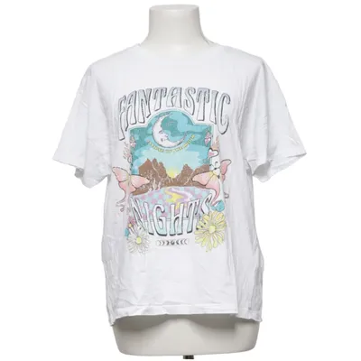 T-shirt (Hvid, Flerfarvet) fra Clockhouse by C&A Bomuld