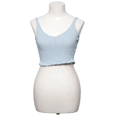 Crop top (Blauw) van Minkpink