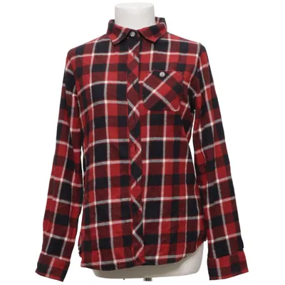 Flanellskjorta (Röd, Svart, Vit) från Outfitters Bomull
