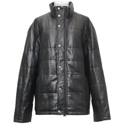 Veste en cuir (Noir) de Andrew James Acrylique, Cuir