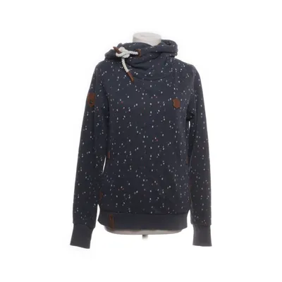 Hoodie (Blue, Multicolored) from Naketano Cotton, Polyester