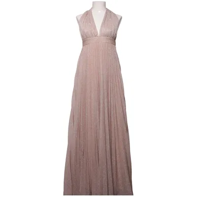 Aftonklänning (Beige, Guldfärgad) från Goddiva
