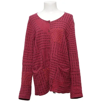 Strickjacke (Lila) von Gudrun Sjödén Bio-Baumwolle