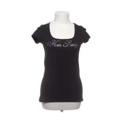 T-shirt (Svart) från Basics Bomull, Elastan