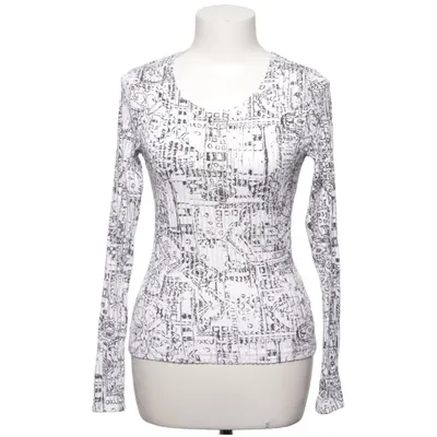 Long sleeve T-shirt (White, Black) from Anne Fontaine