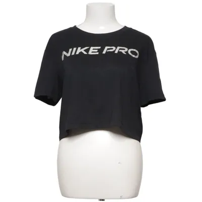 T-shirt (Zwart) van Nike Pro Katoen, Polyester, Viscose
