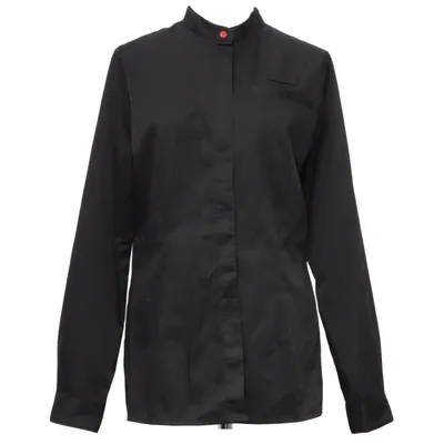 Skjorte (Sort) fra DAM Bomuld, Polyester