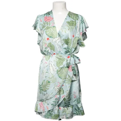 Wrap dress (Blue, Green, Pink) from JS Millenium Polyester