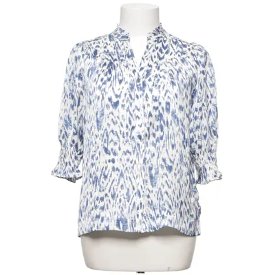Blouse (Blue, White) from Neo Noir Polyester