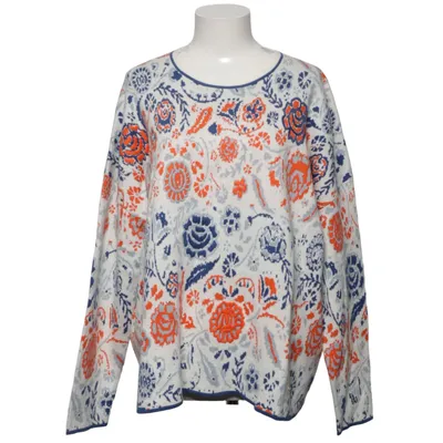 Sweater (White, Blue, Orange, Multicolored) from Sônia Bogner Cotton, Silk