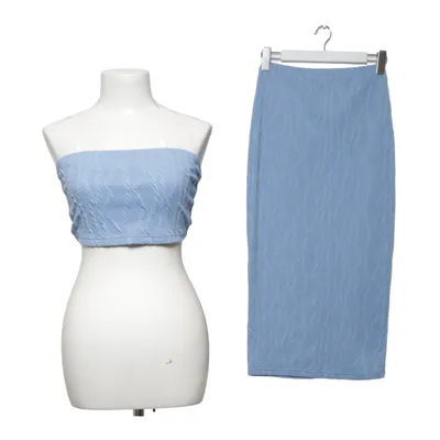 Sæt (Blå) fra Shein Elastan, Polyester