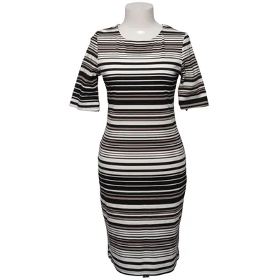 Jurk (Zwart, Wit, Bruin) van Forever Elastaan, Polyester