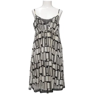 Jurk (Zwart, Wit, Grijs) van ESPRIT Collection Acetaat, Polyester