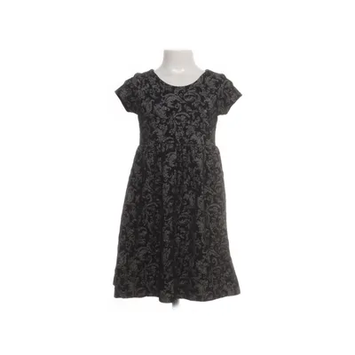 Klänning (Svart, Silverfärgad) från Topolino Bomull, Elastan, Metallfiber, Polyester, Viskos