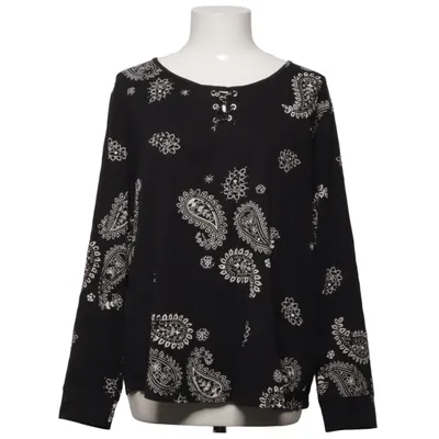Top (Zwart, Wit) van John Baner Katoen, Viscose