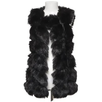 Outdoor vest (Zwart) van Borninstockholm Acryl