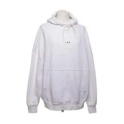Huvtröja (Vit) från LXA Bomull, Polyester