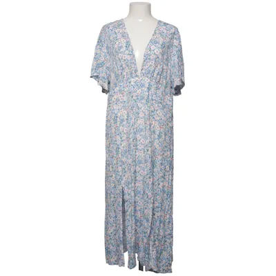 Maxi dress (Blue, White, Pink) from Shein Curve