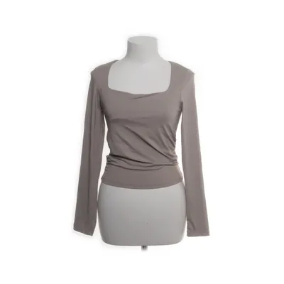 Långärmad t-shirt (Beige) från Sinsay Elastan, Polyamid