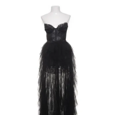 Evening gown (Black) from For Love & Lemons Elastane, Nylon, Polyester, Silk