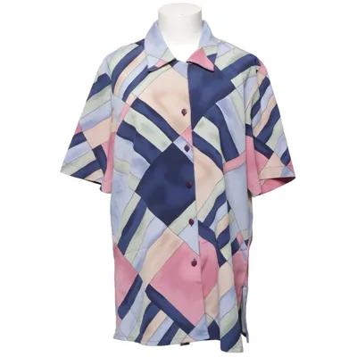 Kortärmad skjorta (Blå, Rosa, Flerfärgad) från Alia Polyester