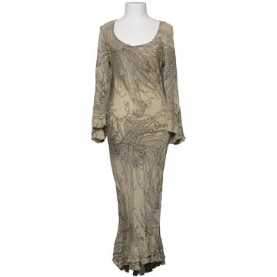 Långklänning (Beige, Svart) från Tone Barker Silk Silke