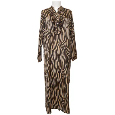 Robe (Noir, Beige) de QNUZ Élasthane, Polyester