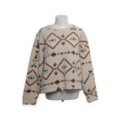 Collegetröja (Beige, Grön) från Gina Polyester