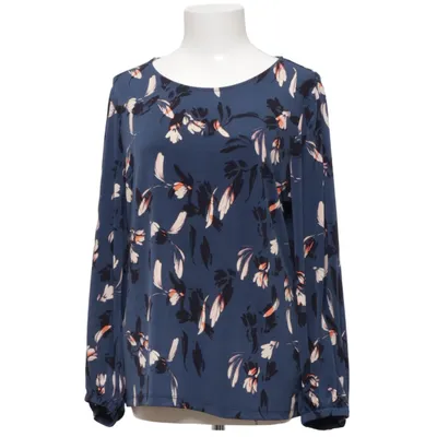 Blouse (Blue, Multicolored) from Cynthia Rowley Elastane, Polyester