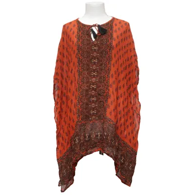 Top (Oranje, Bruin) van Indiska Viscose