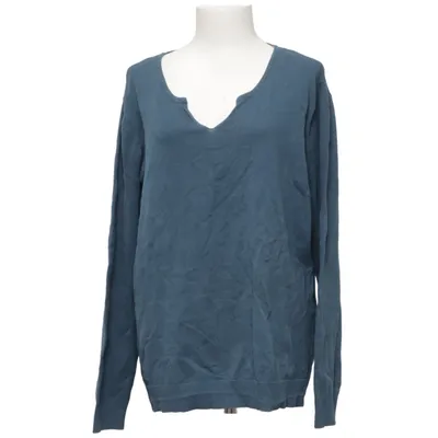 Pull-over (Bleu) de R Edition Coton, Polyamide