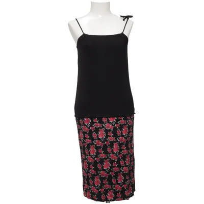Robe (Noir, Rouge, Multicolore) de Black Premium Élasthane, Viscose
