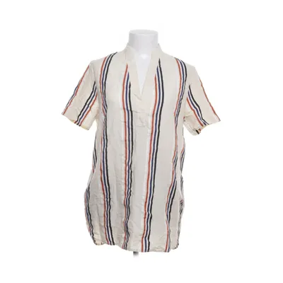 Korte mouwen shirt (Beige, Meerkleurig) van Sandro Viscose, Linnen, Katoen