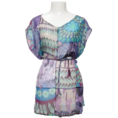 Top (Purple, Blue, Green) from Custo Barcelona Silk