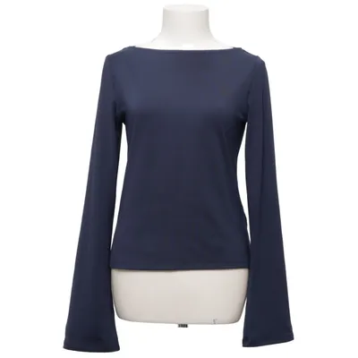 T-shirt à manches longues (Annie Boatneck Long Sleeve) de Weekday Élasthane, Polyester