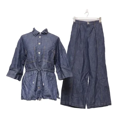 Ensemble (Bleu) de Zara Coton, Lin