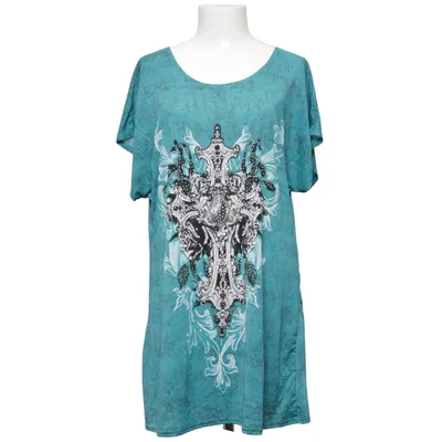 Top (Blauw) van Select Woman Elastaan, Polyester