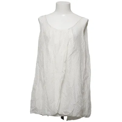 Haut (Blanc) de H Trend Élasthane, Soie, Viscose